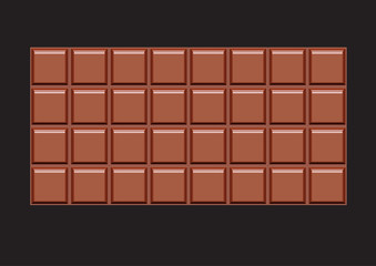 chocolate bar seamless pattern
