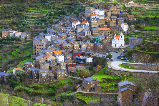Piodao - beautiful traditional village in mountains, Portugal