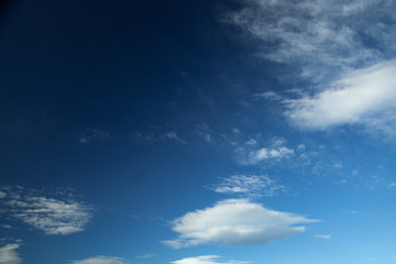 Nice horizontal clouds