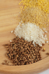 Cereals - buckwheat rice millet