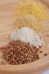 Cereals - buckwheat rice millet