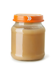 Baby vegetable puree jar