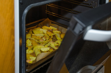 Glance into the oven