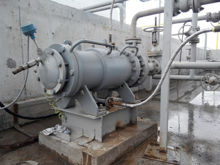 Naklejka premium The pump for pumping of oil and products