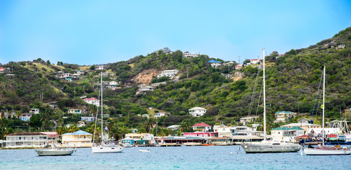 Grenadines in St. Vincent Coastline Boats