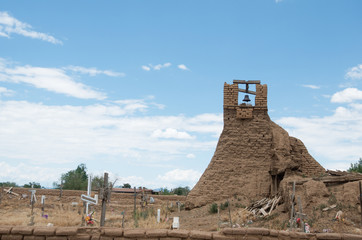 Taos Pueblo Burial Ground Village 