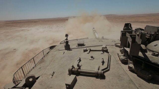tanks fired live ammunition. M1 Abrams
