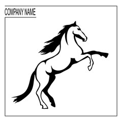 Fototapeta na wymiar Horse logo