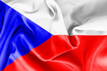 The Czech Republic Flag