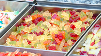 candy colored exposed