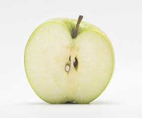 Green apple slice 