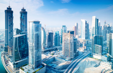 Fototapeta premium Piękne miasto Dubaj