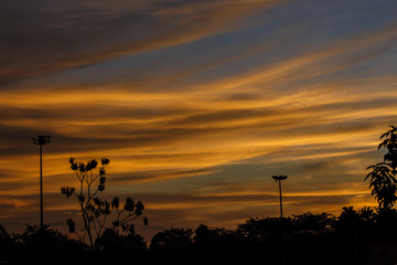 Fototapeta premium Evening sky