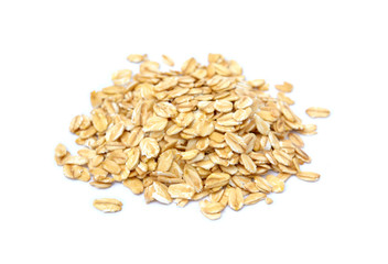 oatmeal isolated on white background