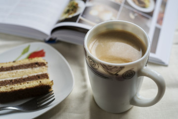 Coffee and cake