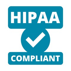 HIPAA badge - Health Insurance Portability and Accountability Act
