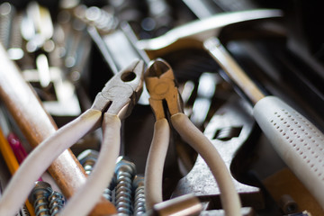 Tools in a tool box