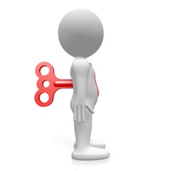 3D cartoon character