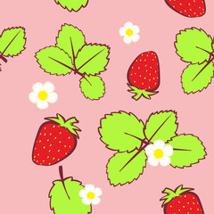 strawberry background