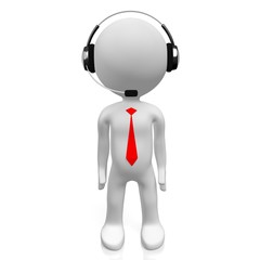 3D call center concept