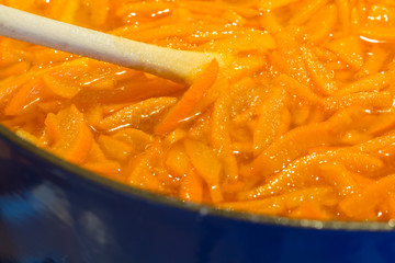 cooking orange marmalade