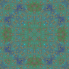 Ornamental pattern tile