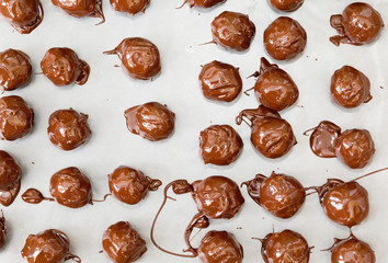 Homemade Chocolate Peanut Butter Balls
