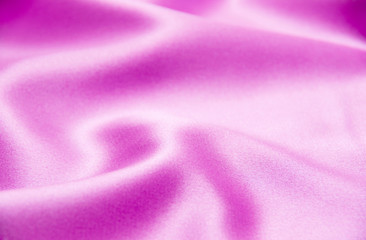Smooth elegant pink silk can use as background