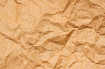 Crumpled paper for background usage
