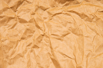 Crumpled paper for background usage