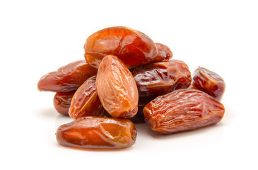 Dates isolated on white background