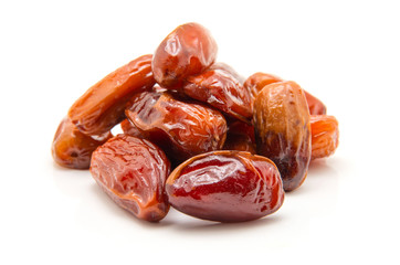 Dates isolated on white background
