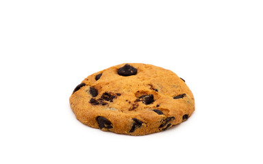 Chocolate Chip Cookie isolated on white