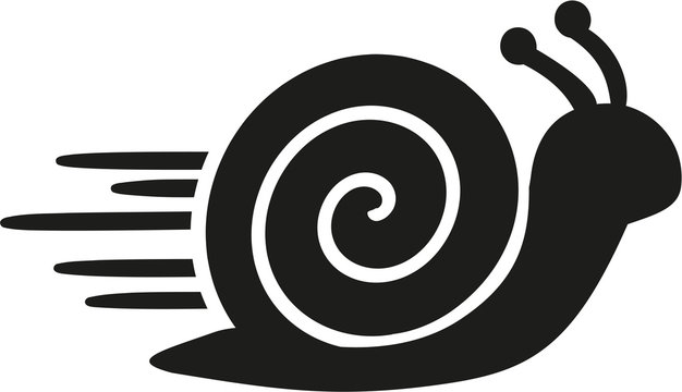 Fast snail icon