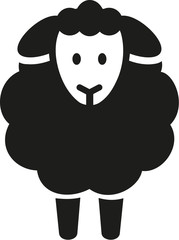 Sheep icon front view