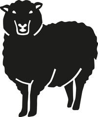 Sheep silhouette