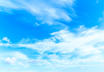Fototapeta premium clouds in the blue sky