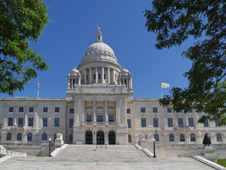 Fototapeta na wymiar Rhode Island, State Capitol building