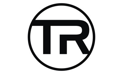Letter TR Modern Logo