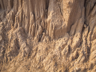 Obraz premium Ancient corrosion of soil at Sao Din Na Noi, Nan,Thailand