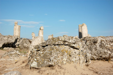 Pobiti Kamani (Standing Stones) Natural Phenomenon, Varna, Bulga