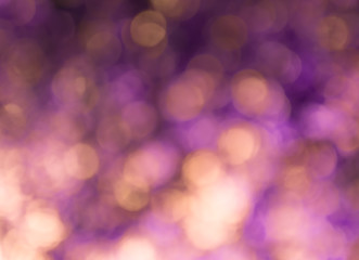  Blurred lights circular bokeh abstract for New year background