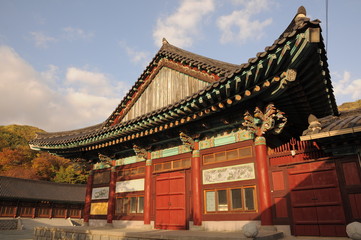 Shrine at Gakwonsa Temple, South Korea