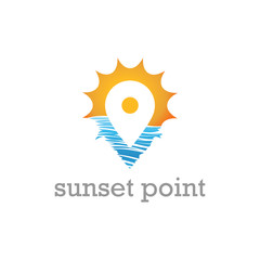 sunset point logo icon