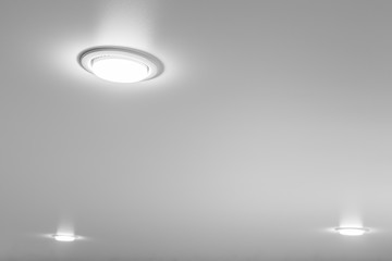 Fototapeta na wymiar Ceiling light closeup