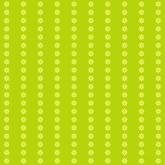 Green flower pattern