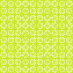 Green flower pattern