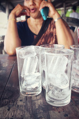 Ice cubes