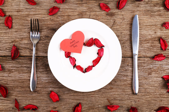 Valentines day dinner date