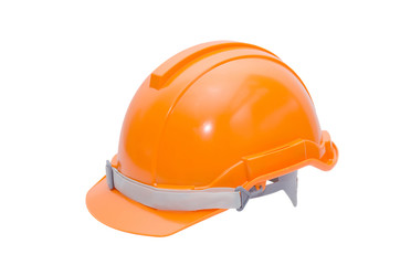 Fototapeta premium Worker's helmet isolated over white background